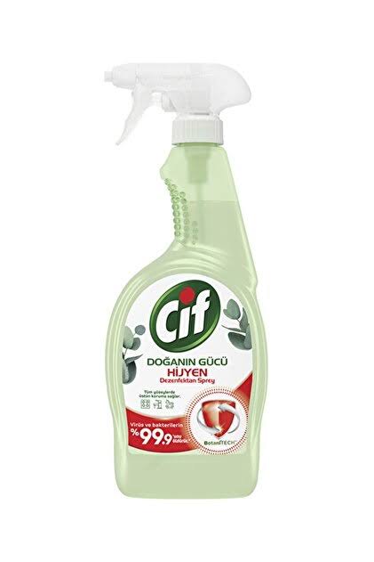 Cif Doğanın Gücü Hijyen Dezenfektan Sprey 750 ml